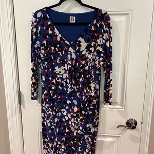 ANNE KLEIN PRINT DRESS
